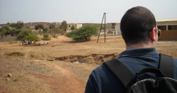 il mio arrivo a dakar. viaggio in africa.