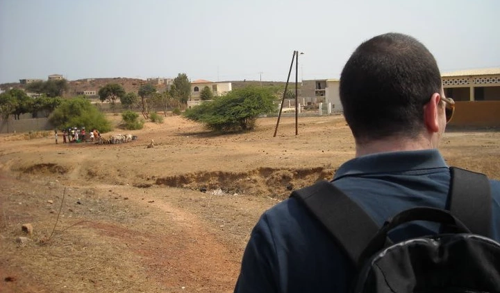 il mio arrivo a dakar. viaggio in africa.