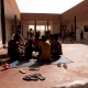 Un gruppo di bambini raccolti nel centro in Senegal I bambini di Ornella Africa senegal