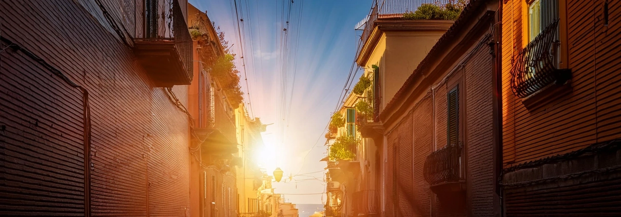 alba fra i vicoli di napoli cinque del mattino