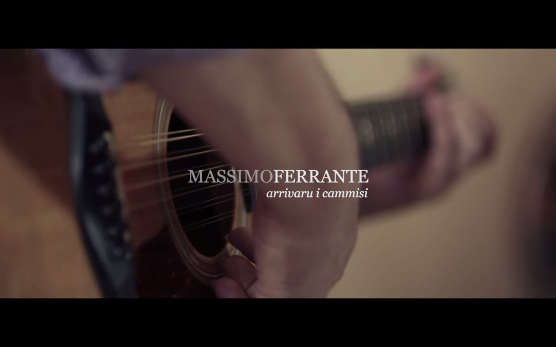 un videoclip di massimo ferrante con la mia direzione della fotografia e realizzato da dinostudio