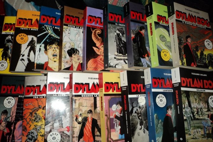 Superficiale da poco 1 Una fila di albi di Dylan Dog