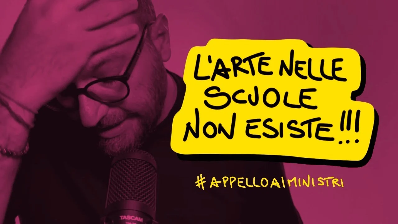 Sforniamo figli analfabeti dell’estetica. L’arte nelle scuole non esiste più!