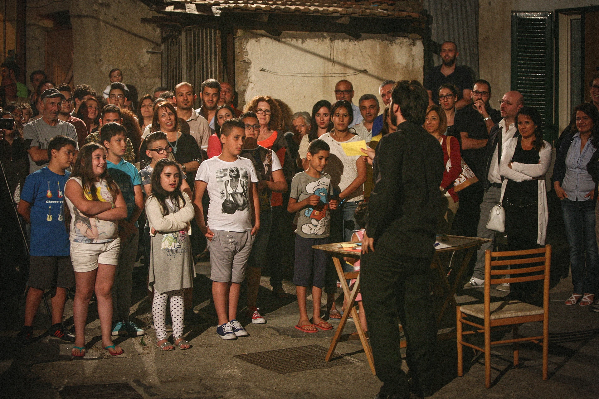 Cavaedium arte e teatro nei cortili Sant'Arpino con l'attore Massimo Andrei