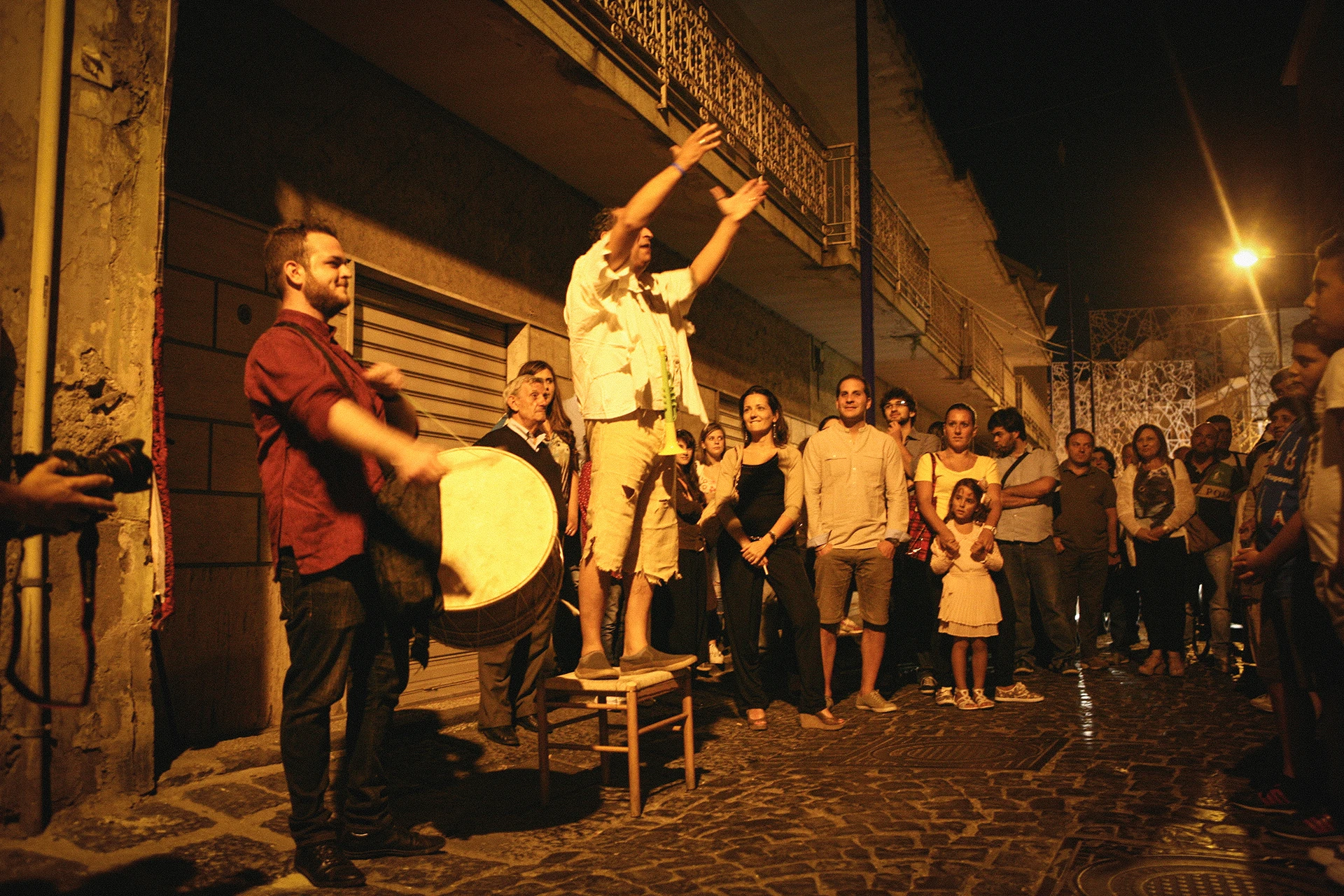 Cavaedium arte e teatro nei cortili Sant'Arpino con l'attore Massimo Andrei