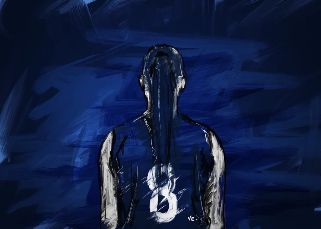 Una mia illustrazione di Alessia Orro nazionale di Pallavolo Femminile - Nel lavoro e nello sport dobbiamo essere tutti Orro